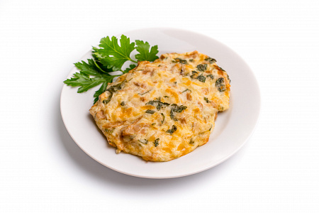 Филе куры с овощами запеч.