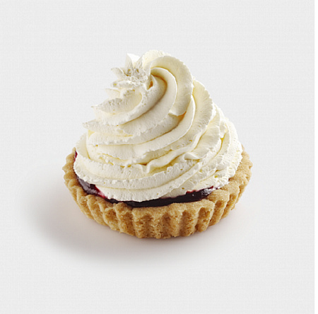  Корзинка с белковым кремом 55