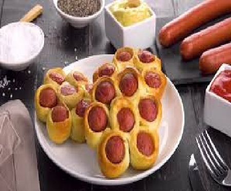 Булочка ГУСЕНИЧКА