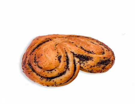 Булочка витая с маком